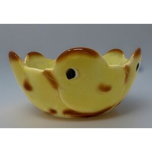 Vintage Germany Baby Chick Trinket Bowl Stamped Easter